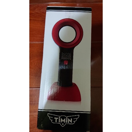 韓國 TIMini 風扇 續航超強 手持 便攜 無葉風扇 無葉片手持USB風扇 不刮手 迷你 安全 夾物 全新 功能正常