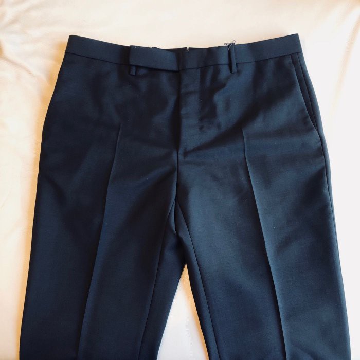 保證全新正品Balenciaga 黑色 西裝褲 休閒褲 SIZE48 義大利製