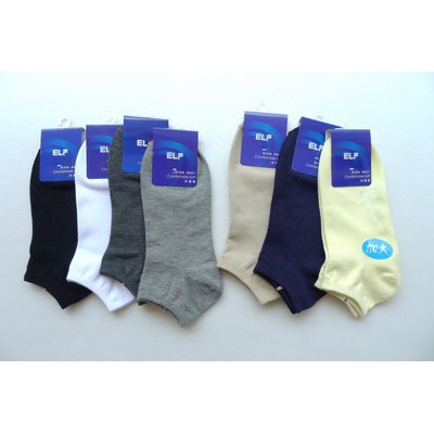 【WOW織品】素色船型男襪(三雙$100)