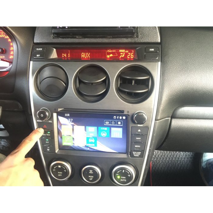 MAZDA 馬自達六 舊馬6 馬六 wince 專用觸控螢幕主機 支援導航/藍芽/USB/DVD/SD/鏡頭
