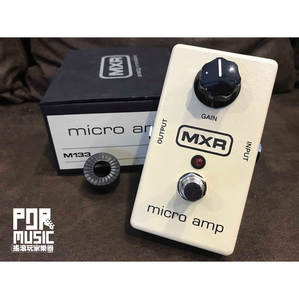 【搖滾玩家樂器】全新 公司貨 MXR M-133 Micro Amp Boost Pedal 增益強化 M133 效果器