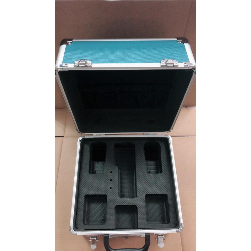 【屏東工具王】全新 MAKITA 牧田 12V 雙機組 充電電鑽/起子機 CLX202SMAX 藍色鋁製工具箱