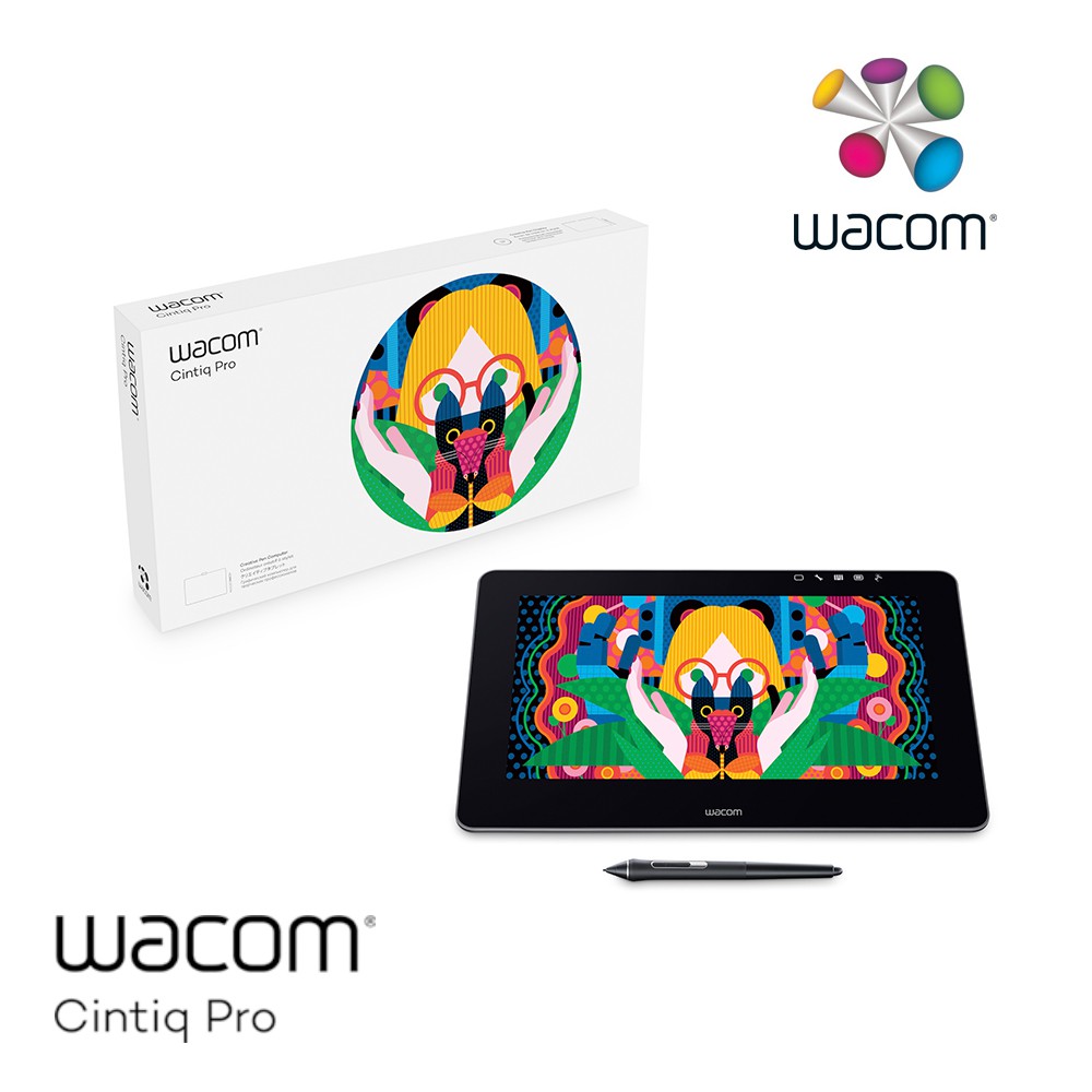 【傳說企業社】Wacom Cintiq Pro 13HD touch 專業液晶感壓觸控繪圖板