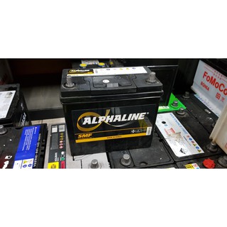 (二手中古電池) ALPHALINE 55B24L-SMF 免保養汽車電池 數值漂亮，品項優