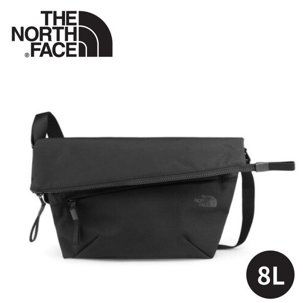 【The North Face 8L 側背包《黑》】3KWY/休閒背包/斜背包/外出包/悠遊山水