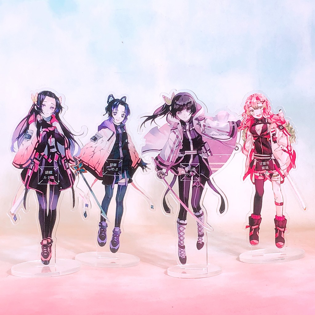 台灣現貨 鬼滅之刃動漫周邊立牌漫展創意擺件炭治郎禰豆子香奈乎蝴蝶忍甘露寺壓克力立牌 蝦皮購物