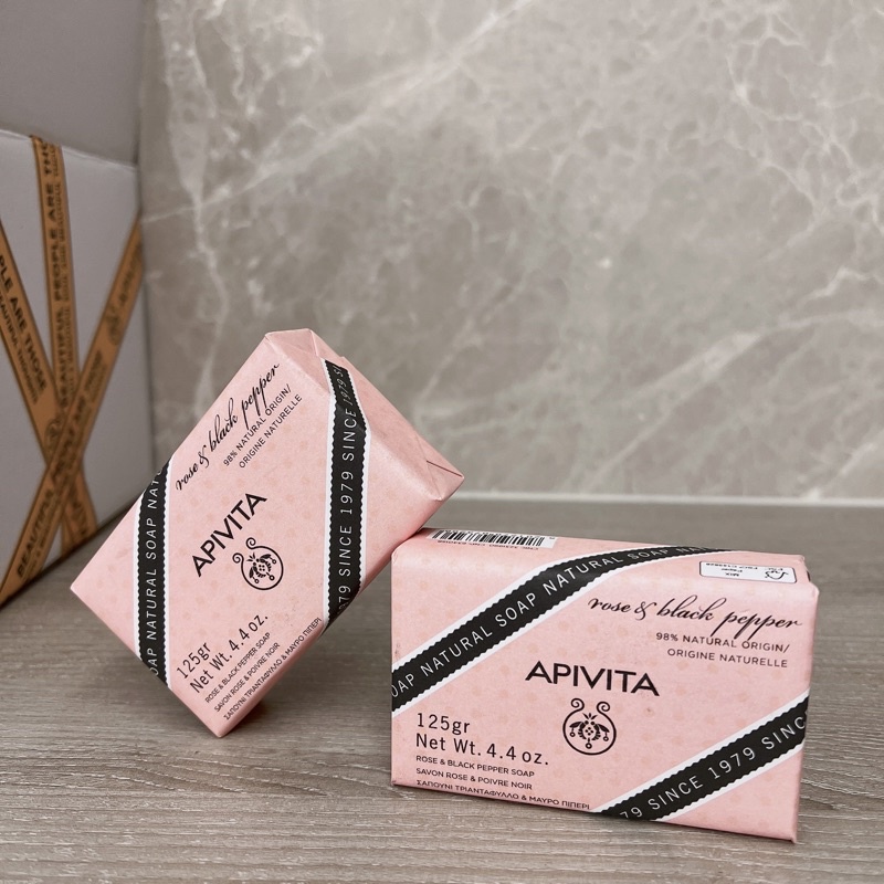 Apivita玫瑰純淨潔膚皂(全新)
