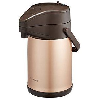~水貨天國~日本象印ZOJIRUSHI 3L三公升 氣壓式不鏽鋼桌上型保溫瓶CC30 玫瑰金 廣口設計