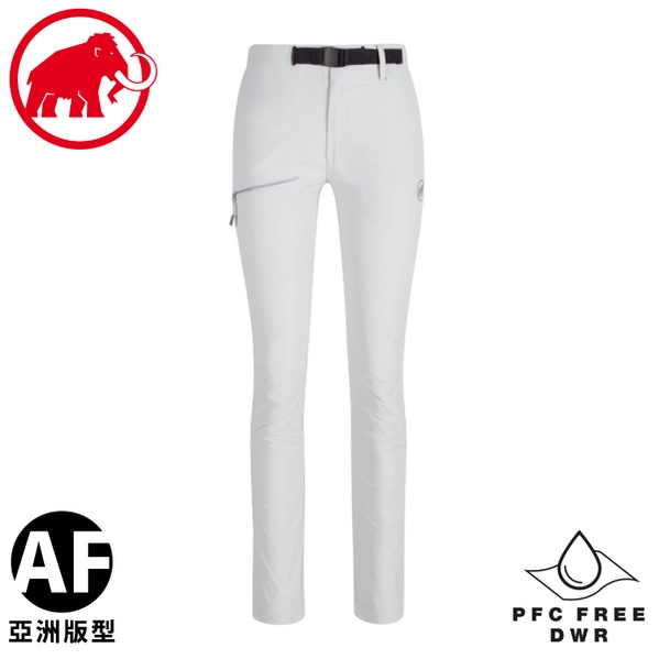 【MAMMUT 瑞士 女 Aegility Slim Pants AF多功能快乾健行褲《公路灰》】1022-00281