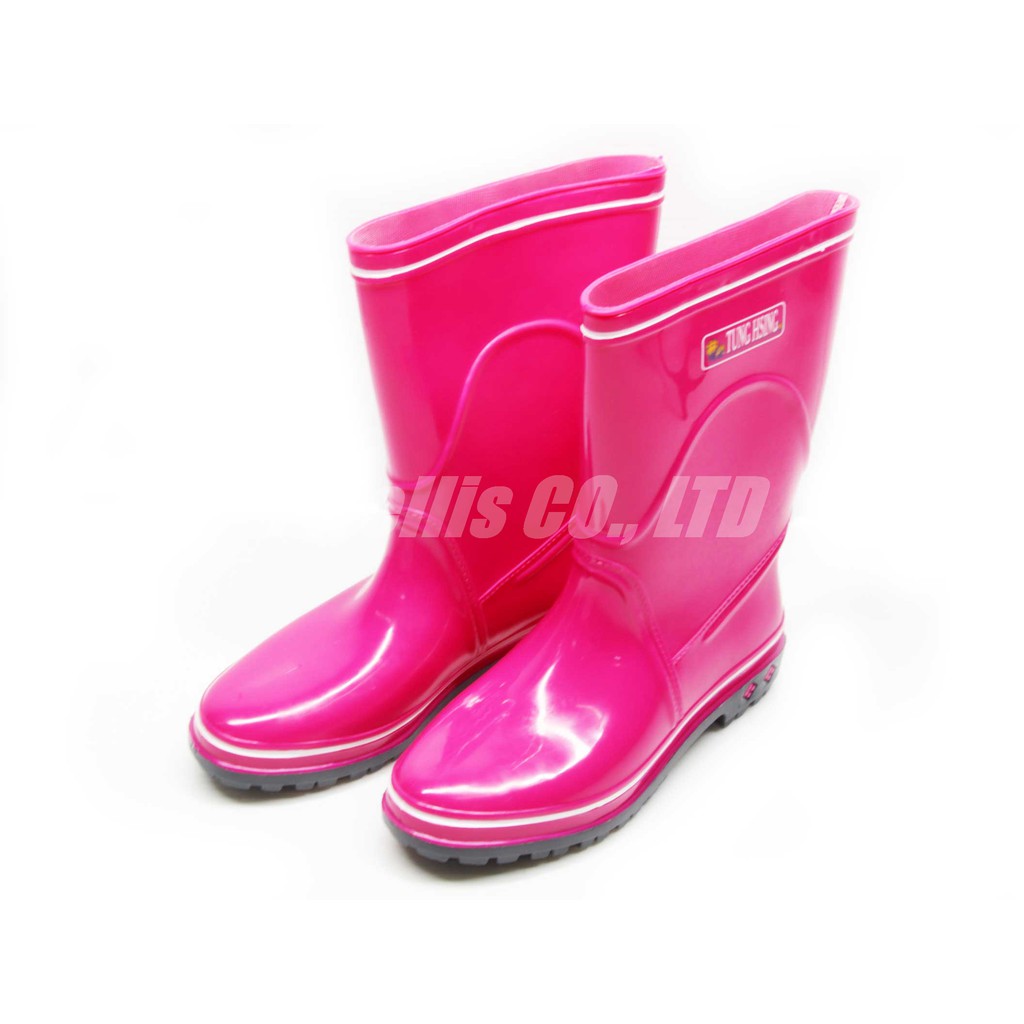【南陽貿易】東興 女用 彩色 雨鞋 桃色 各尺寸 TF-520 耐油 防滑 廚房 農業 工地 養殖
