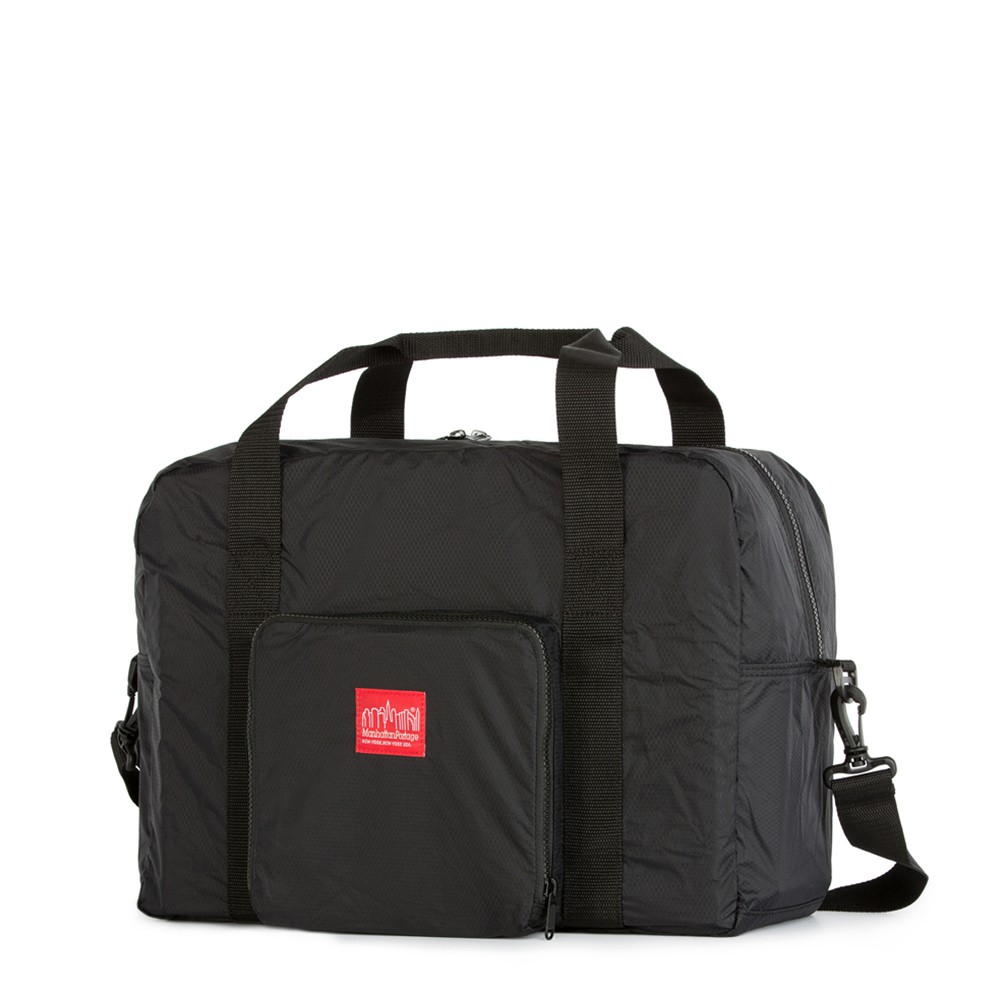 ManhattanPortage 曼哈頓 1804 可摺疊式三層旅行袋 黑【 PUNX 】