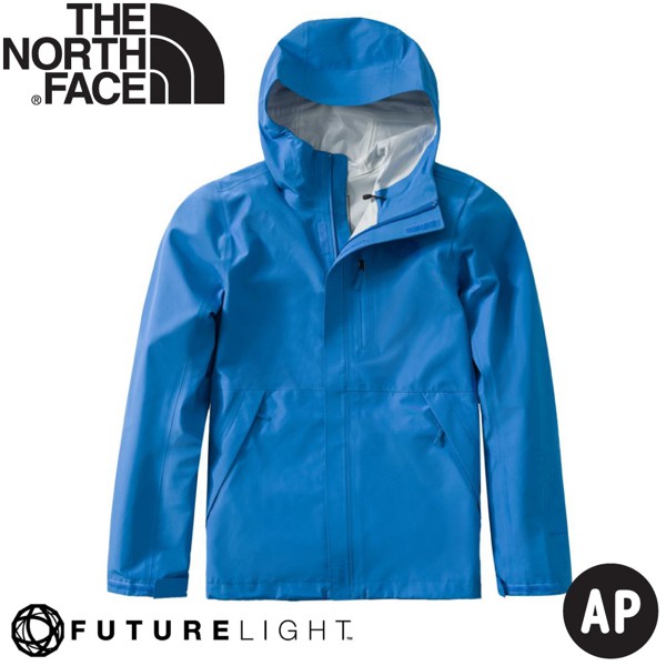 【The North Face 男 FUTURELIGHT防水外套《湖藍》】46LB/衝鋒衣/防風外套/運動外/悠遊山水