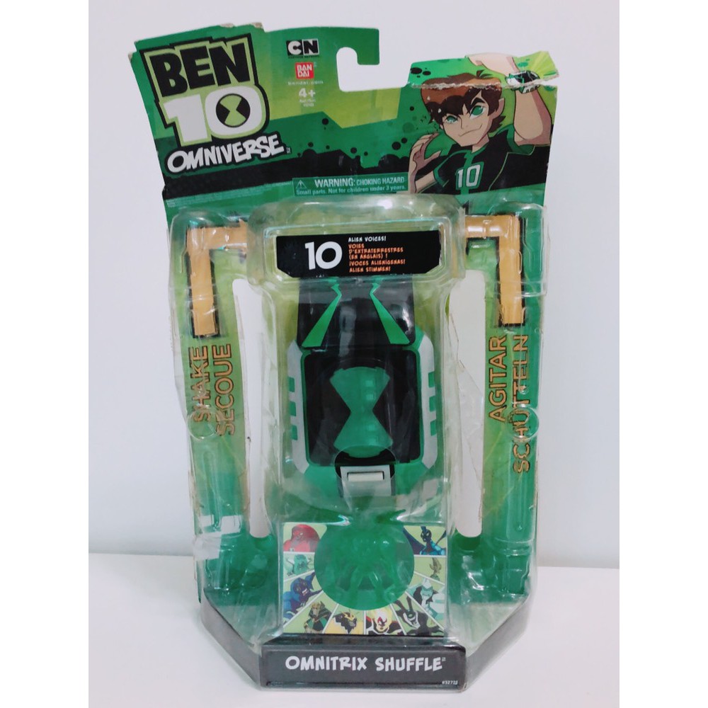 【現貨】Ben10 聲光 SHUFF 手錶 OMNIVERSE 變身手錶 (外盒不良）