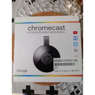 google chromecast V3-(黑色)（WiFi）