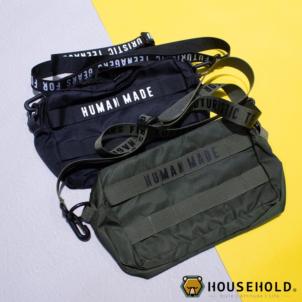 【HOUSEHOLD】HUMAN MADE MILITARY POUCH 側背包