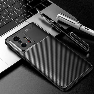 適用於 小米 Xiaomi Mi 11T Pro 10T 11TPro 軟殼 手機殼 保護套 防撞 防摔 矽膠 碳纖維