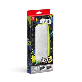Nintendo Switch便攜包 斯普拉遁 3 版（附螢幕保護貼）主機收納包 臺灣公司貨【電玩快客】