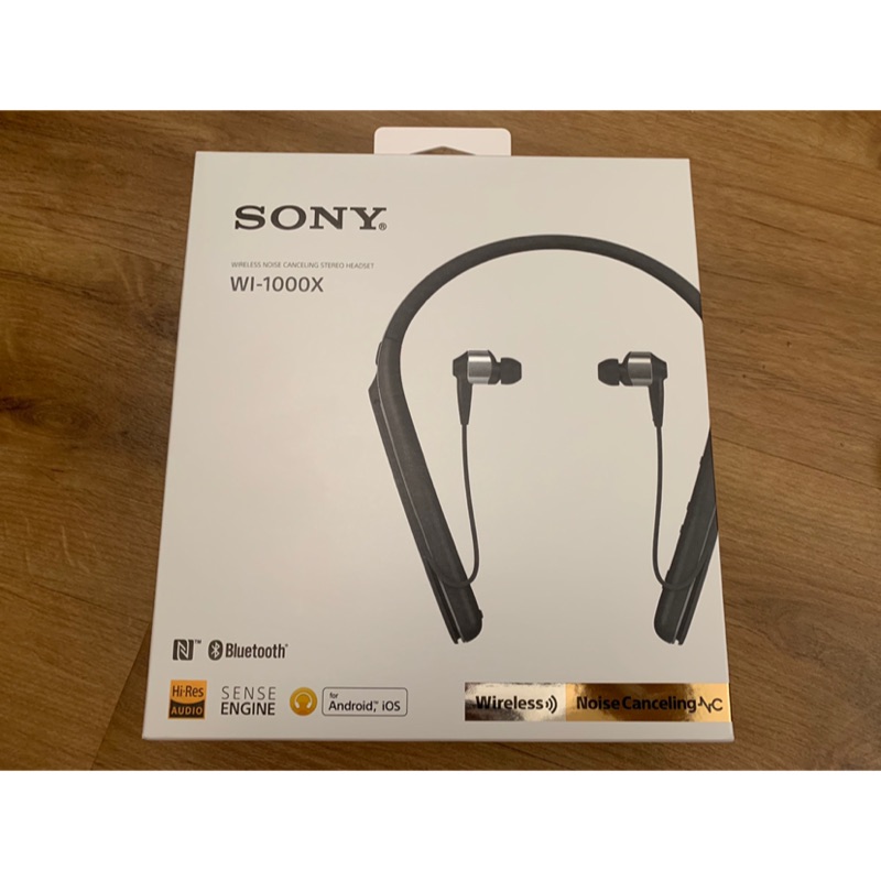 [U質二手耳機]SONY WI-1000X 降噪藍牙耳機 正版 台灣公司貨