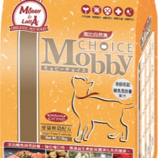 <liondog>特價促銷中 莫比 mobby 自然食 無穀鱒魚鮭魚 1.5kg.