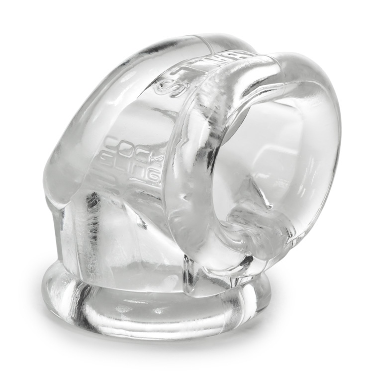 【台灣現貨】OXBALLS COCKSLING 透明立體矽膠屌環 硬挺 (OX-1013-CLR) 情趣用品【哈利男孩】