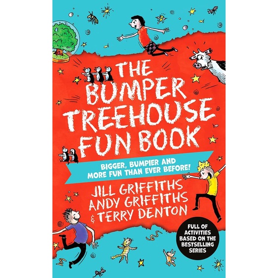 The Bumper Treehouse Fun Book: Bigger, Bumpier and More Fun Than Ever Before!/Andy Griffiths/ Jill Griffiths eslite誠品