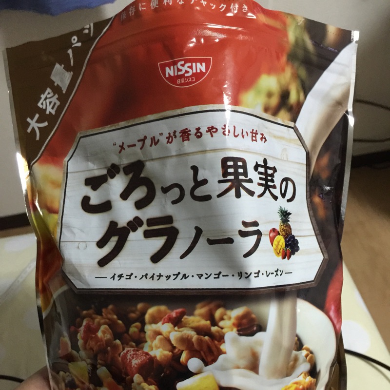 日本日清麥片大包裝