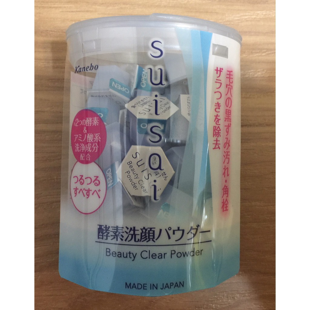 全新 佳麗寶洗顏粉kanebo Suisai酵素洗顏粉 0.4g*32顆入 日本境內版