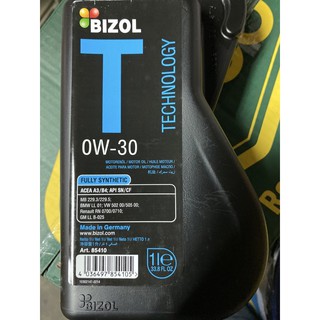 德國原裝進口碧龍全合成bizol 0w30