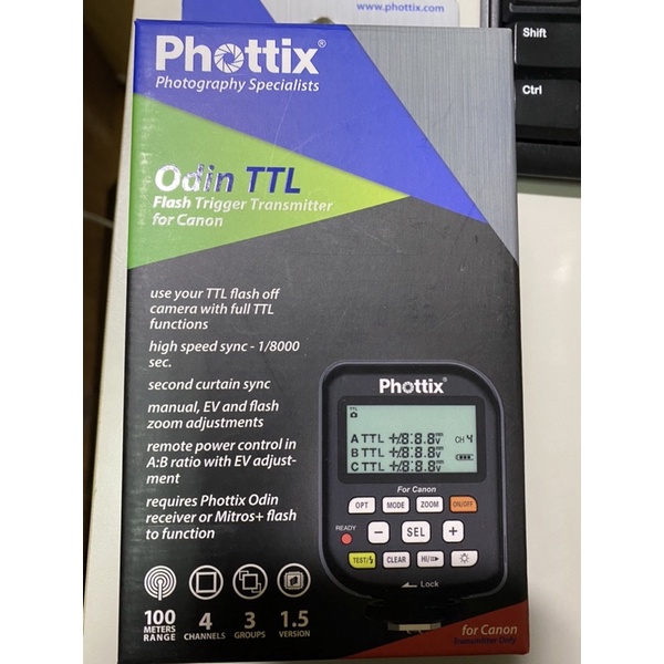 Phottix Odin II TTL 閃燈觸發器 (發射器) for Canon版