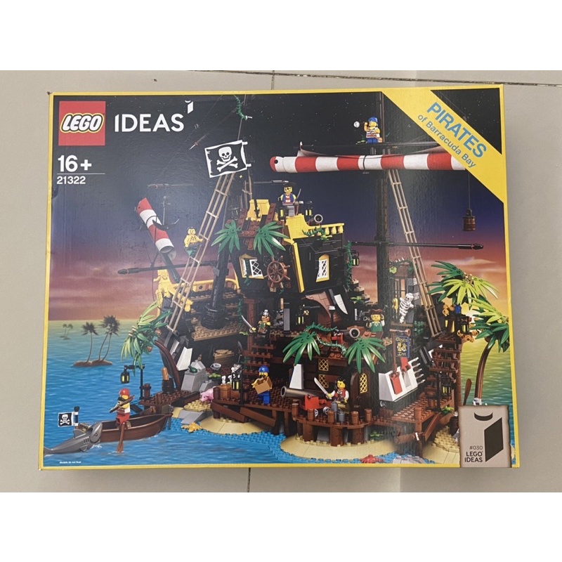樂高 Ideas LEGO 21322 梭魚灣海盜船