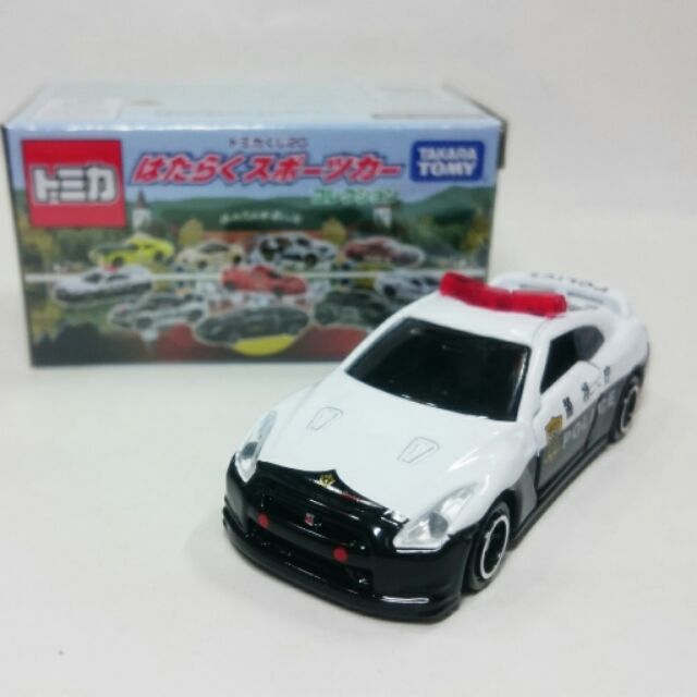 Tomica 抽抽樂 20 Nissan GT-R 日本警察車 R35 警車