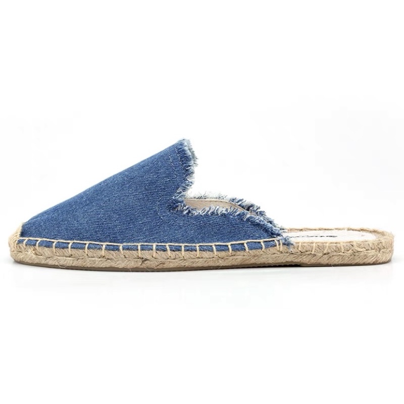 Soludos FRAYED MULE SLIP ON ESPADRILLE 草編鞋