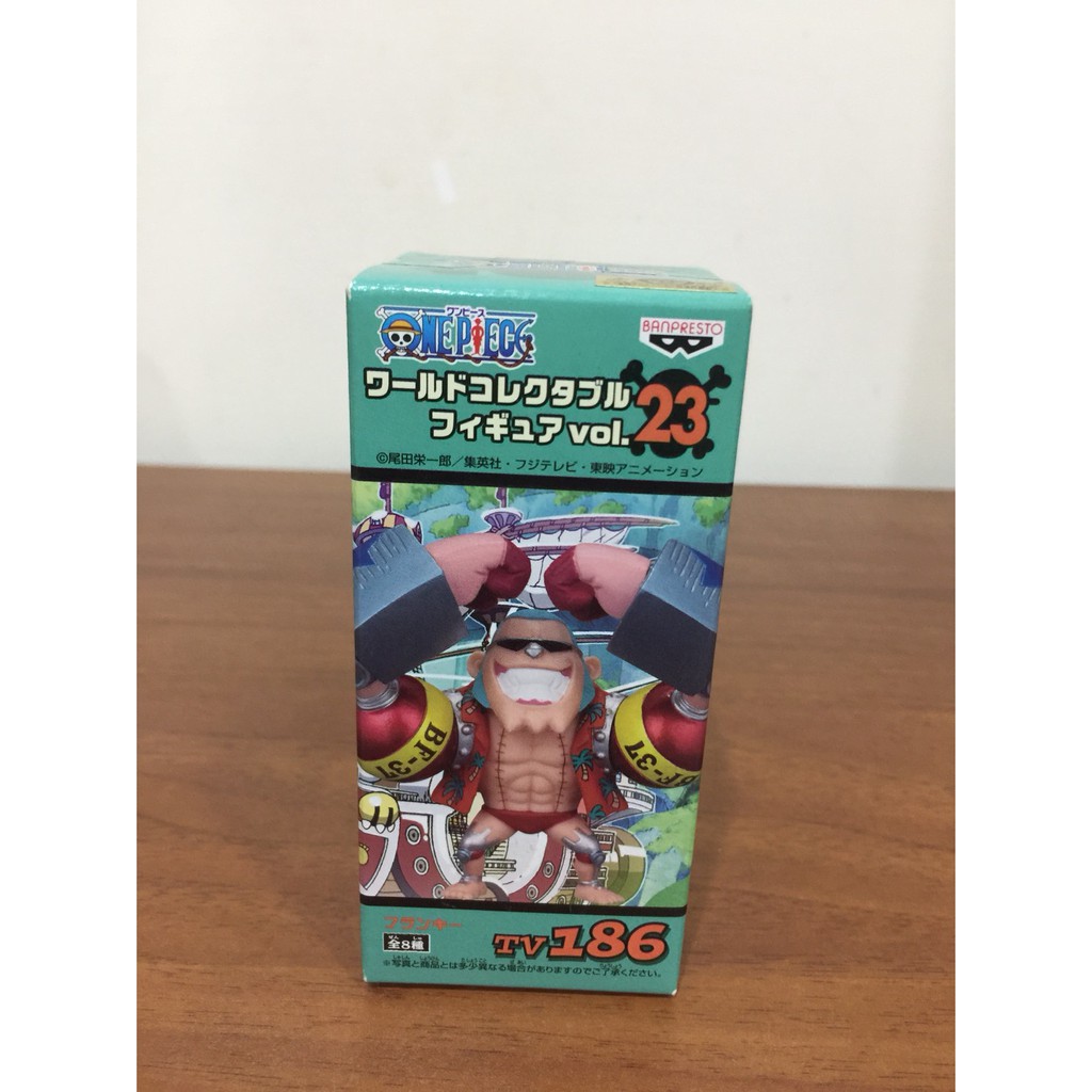 【神樂玩具】日版  全新未拆   WCF 海賊王 VOL.23 TV186 佛朗基 2年後 兩年後 新世界篇