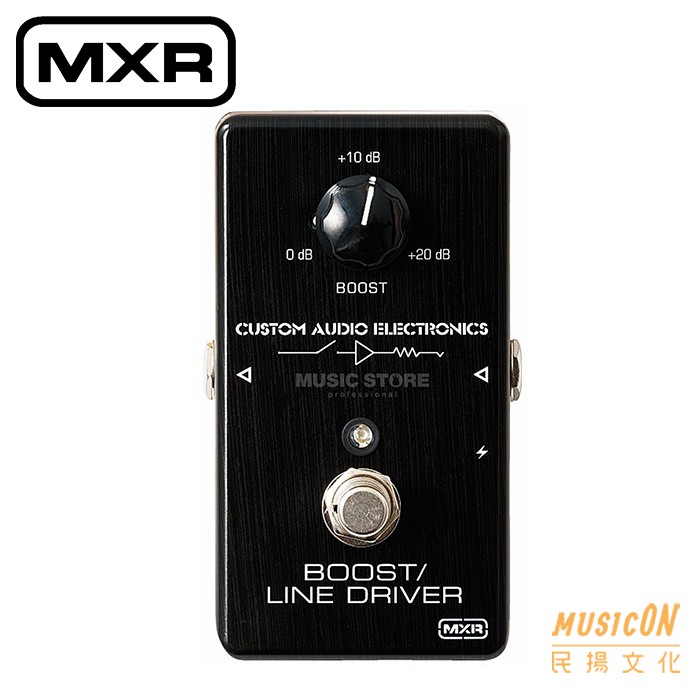 【民揚樂器】Dunlop MXR MC401 Boost Line Driver 電吉他增益效果器 推進效果器