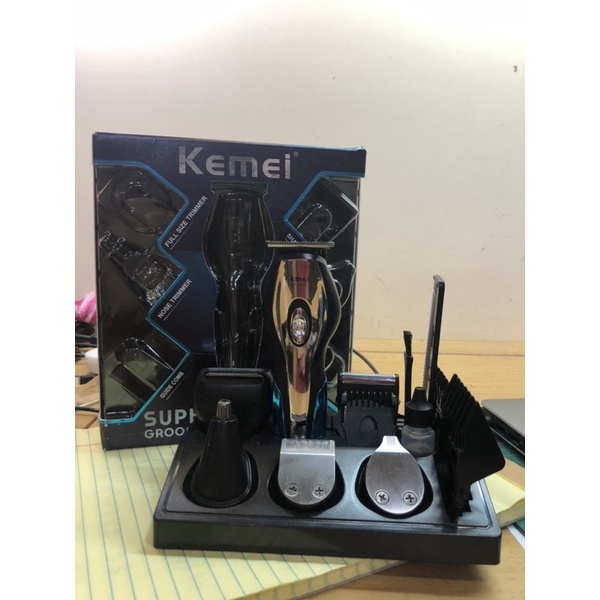 KEMEI 11合1鈦合金 電動理髮器 電剪 電推理髮器 電推 剃頭 剃頭刀 電動 理髮刀