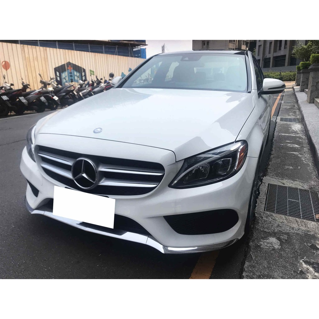 2016年式 BENZ C300 賣101.3萬 AMG 4WD全景天窗 盲點