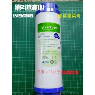 第二道濾心 活性碳顆粒 臺灣製造 RO逆滲透濾心 RO純水機後置 餐飲濾水器 淨水器 過濾器 飲水機