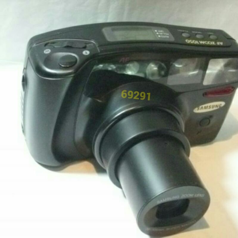 三星底片相機，三星，SUMSUNG，底片相機，古董相機，古董，相機，攝影機~SUMSUNG三星底片相機~超長鏡頭功能正常