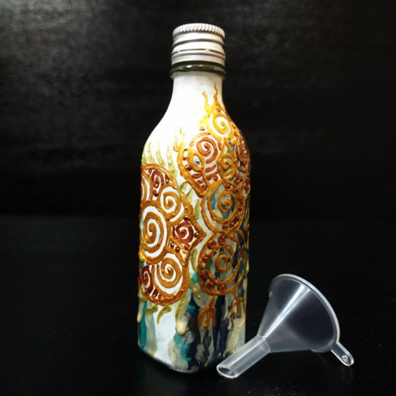 曦光設計能量校準醒酒淨化寶瓶（V0011）淨化 醒酒 魔法油瓶 玻璃瓶 玻璃彩繪 禮物 手作 能量平衡