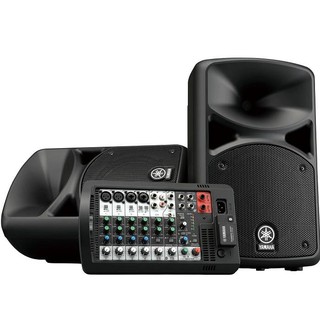 YAMAHA STAGEPAS 400BT 行動 PA 音響系統 400W 高功率八軌混音器 [唐尼樂器]