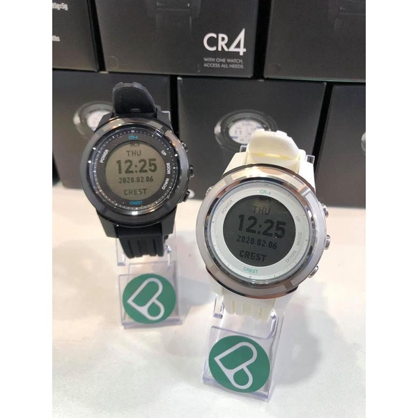全新抽獎禮品 白色 CREST CR4 潛水電腦錶