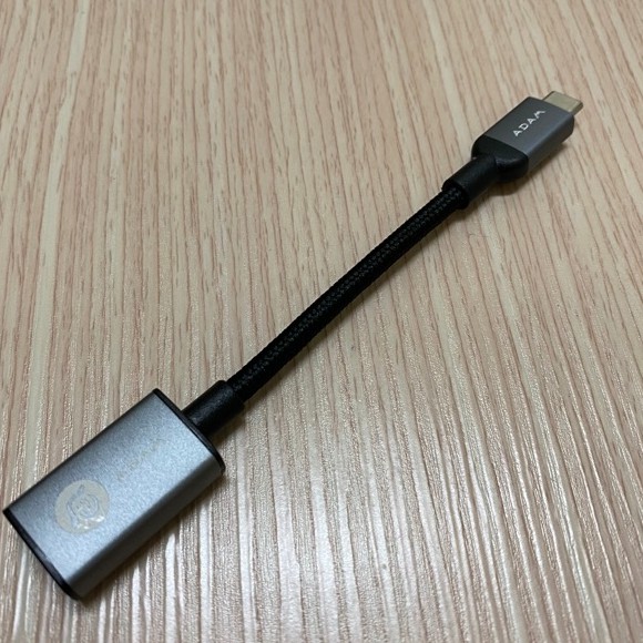 CASA F13 USB Type−C 對 USB 轉接器 灰 (二手)