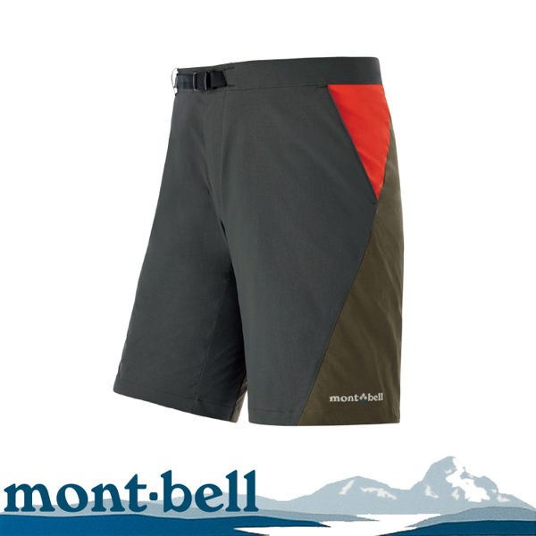 Mont-Bell 日本 男 Canyon Shorts 短褲 《灰/卡綠》/1105529/登山短褲/運動/悠遊山水