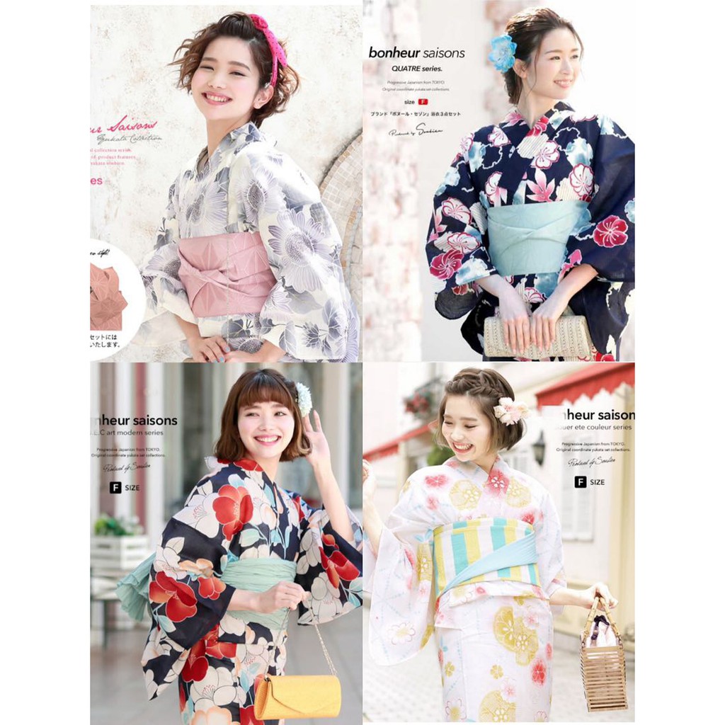 03日本和服浴衣女傳統款式日本旅遊和服浴衣 蝦皮購物