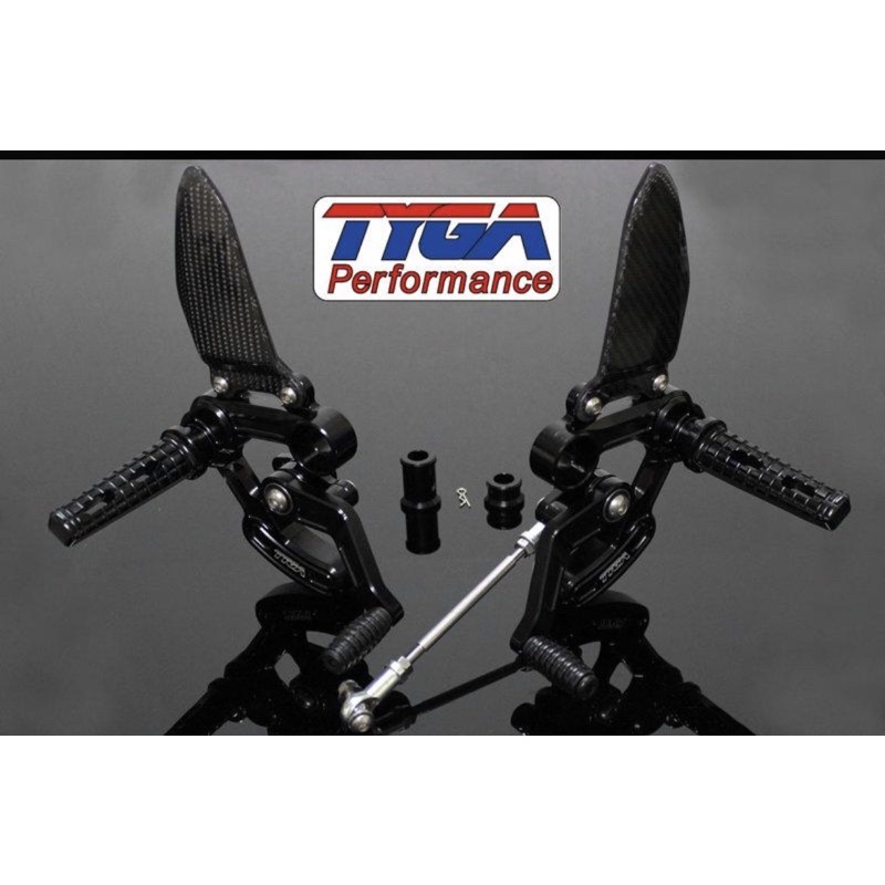 荳荳賣場 免運 TYGA MSX125 競賽用 腳踏後移套件 黑色本體 金屬牌顏色可選 STAA-1019