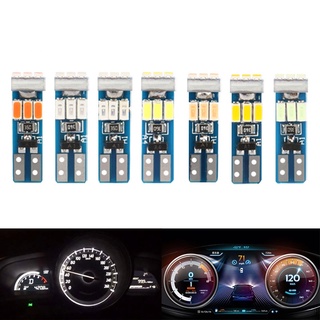 1個 T5 Led W3W 儀表燈汽車儀表板暖燈指示燈楔形汽車儀表儀表燈訊號