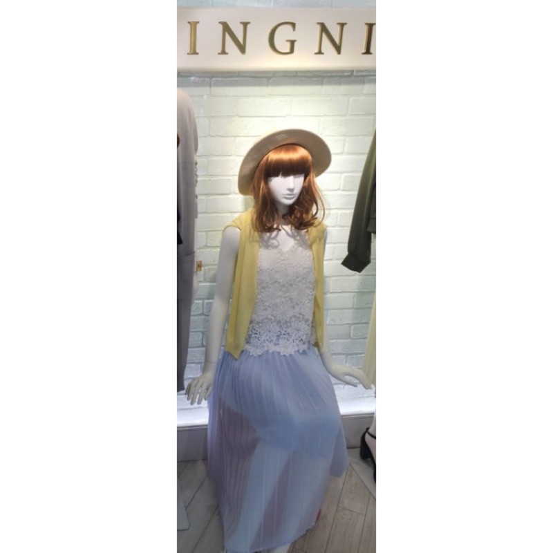 日本品牌INGNI編織長洋裝