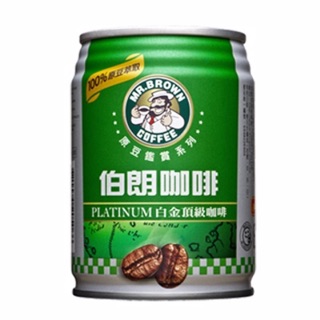 伯朗《白金頂級咖啡》CAN240ml(24罐)
