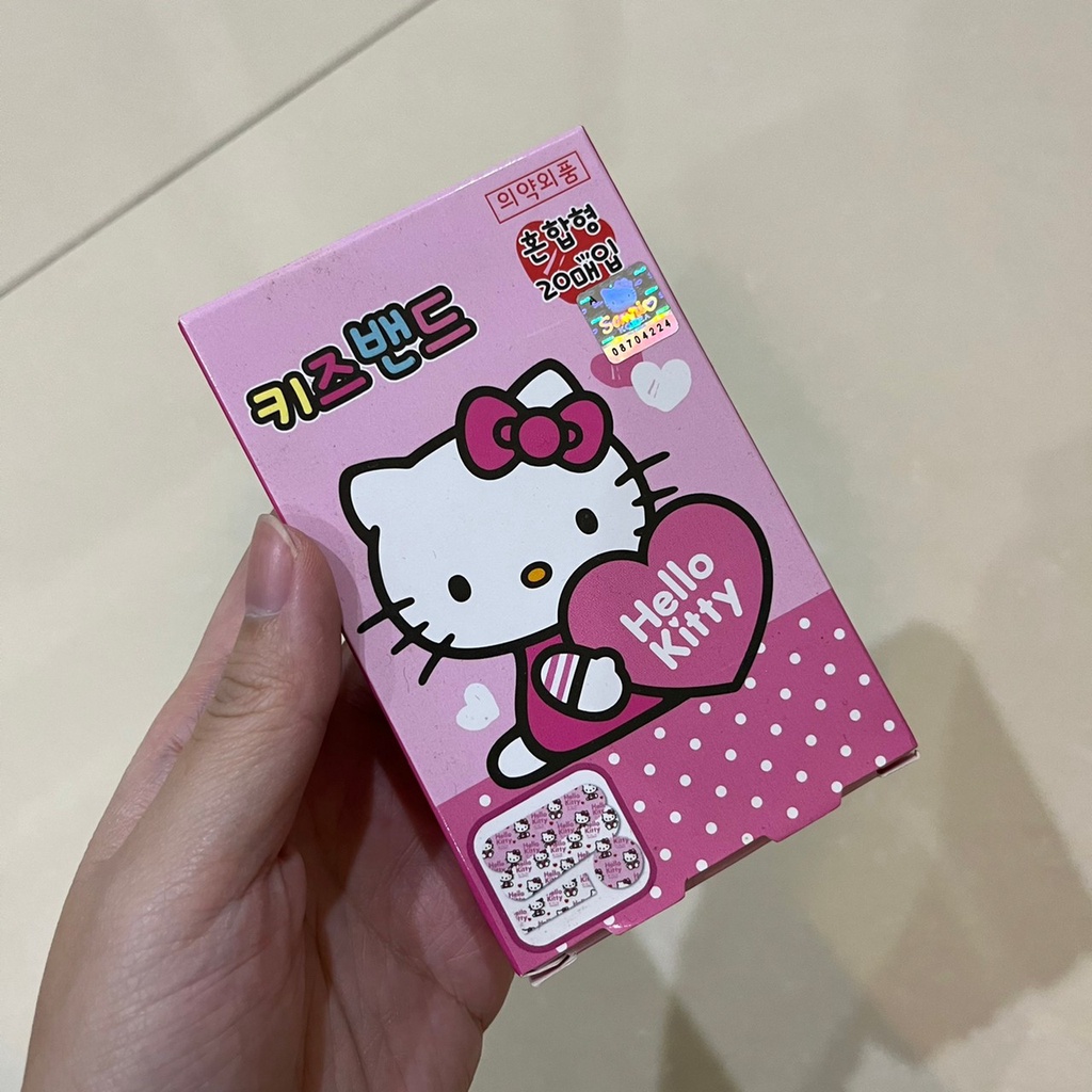 Sanrio 三麗鷗 韓國製 Hello Kitty OK蹦 貼布