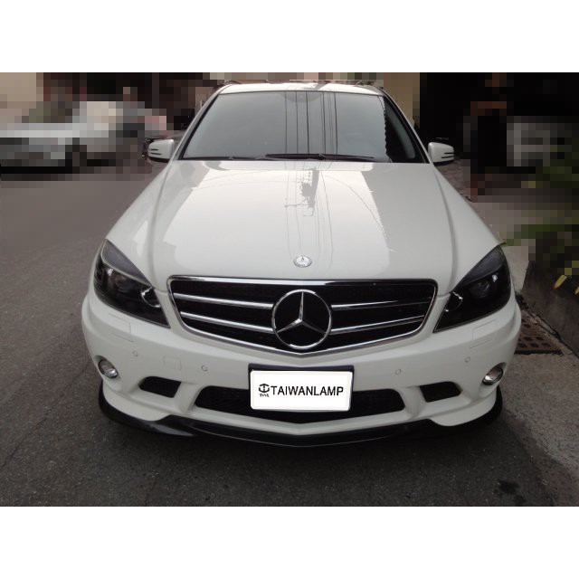 台灣之光 全新 BENZ 賓士 W204 08 09 10年前期專用改台規 C63 AMG前保桿大包總成附霧燈台灣製